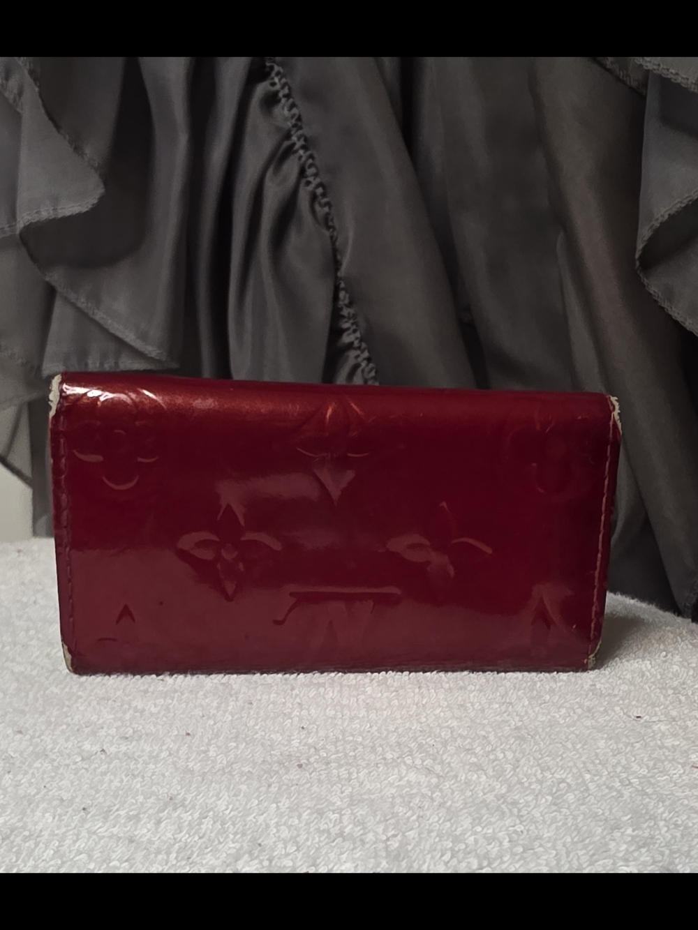 Authentic Louis Vuitton Red Key Holder - Picture 2 of 3